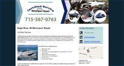Desktop Screenshot of certifiedmotorsports.com